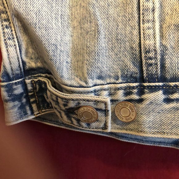 GAP WOMEN' S CLASSIC DENIM JEAN JACKET SIZE EXTRA SMALL XS NEW WITHOUT TAGS - Picture 8 of 12
